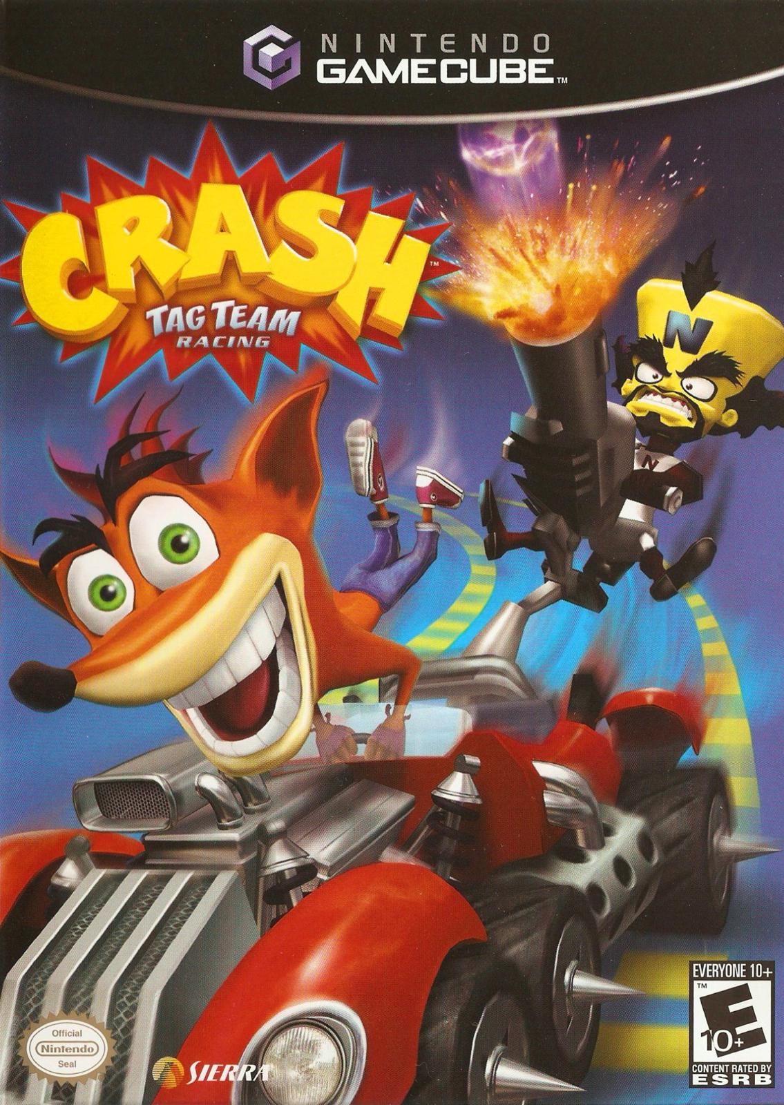 Crash Tag Team Racing Gamecube.