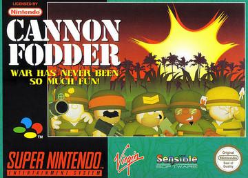 Cannon Fodder PAL Super Nintendo