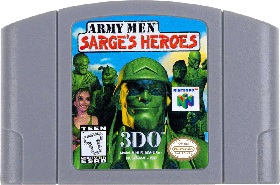 Army Men Sarges Heroes - Nintendo 64