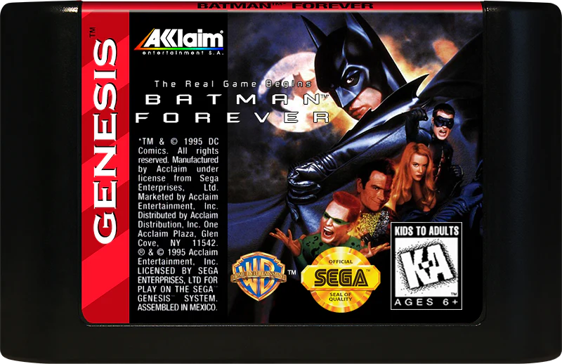 Batman Forever Sega Genesis