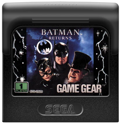 Batman Returns Sega Game Gear
