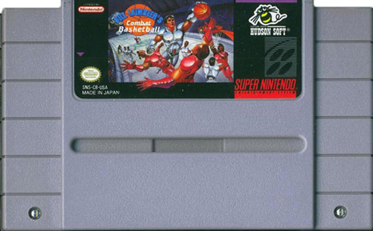 Bill Laimbeer's Combat Basketball - SNES Game