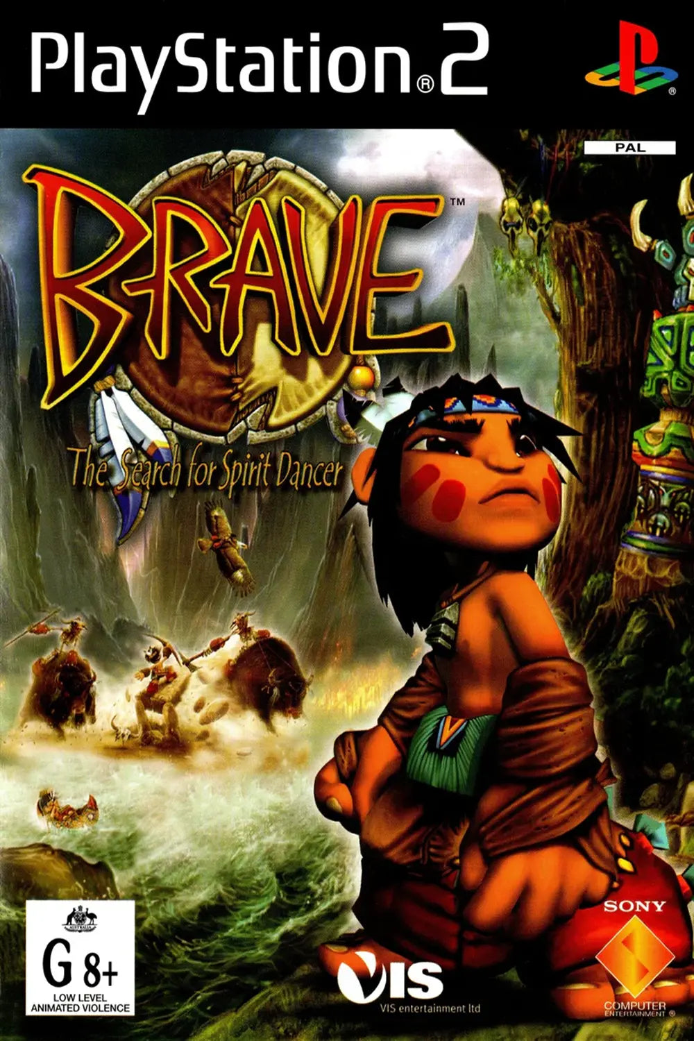 Brave The Search for Spirit Dancer - PS2 Game