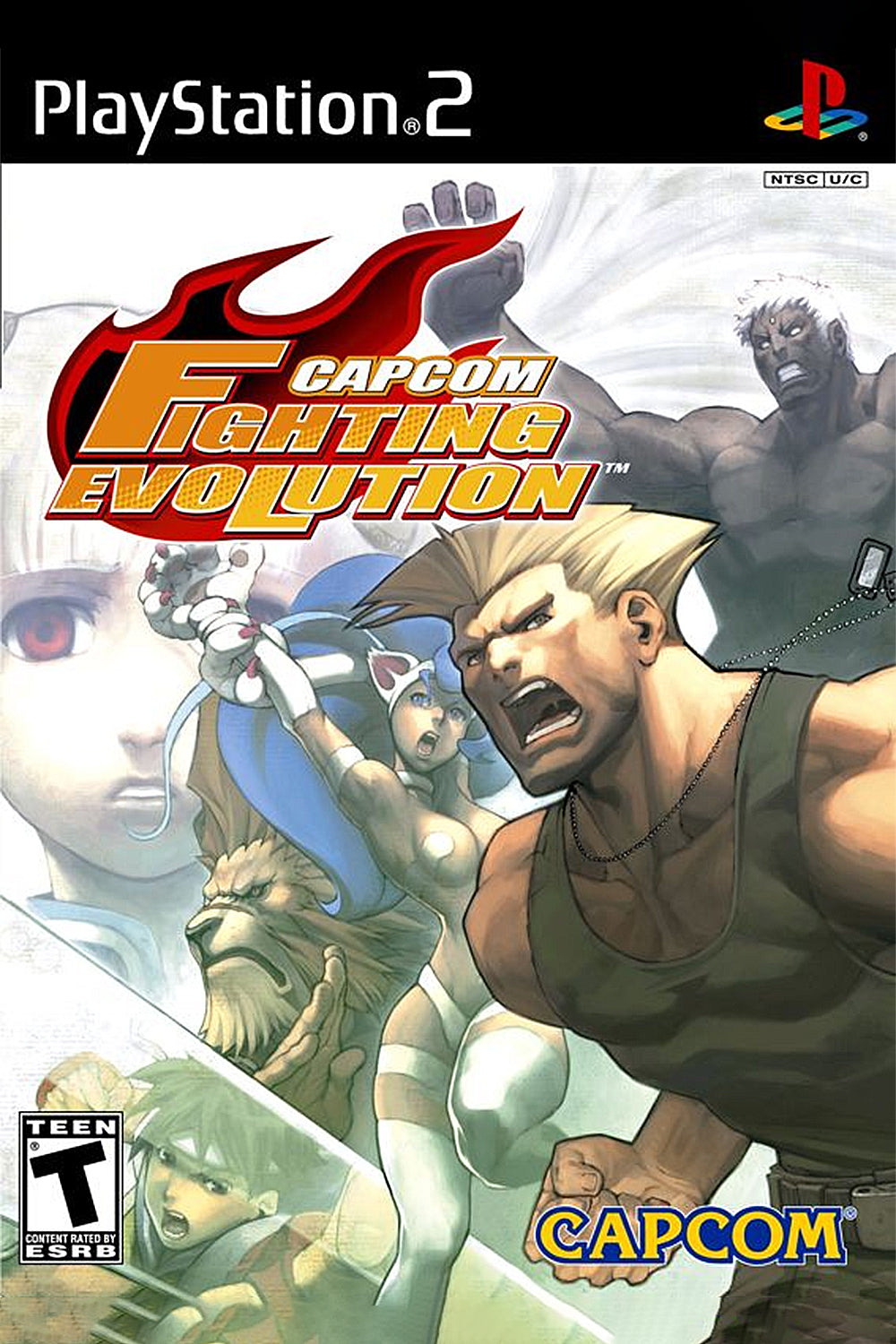 Capcom Fighting Evolution - PS2 Game