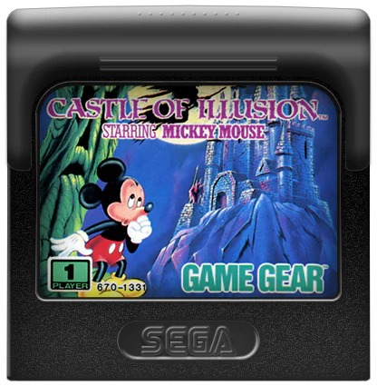 Castle of Illusion Sega Game Gear