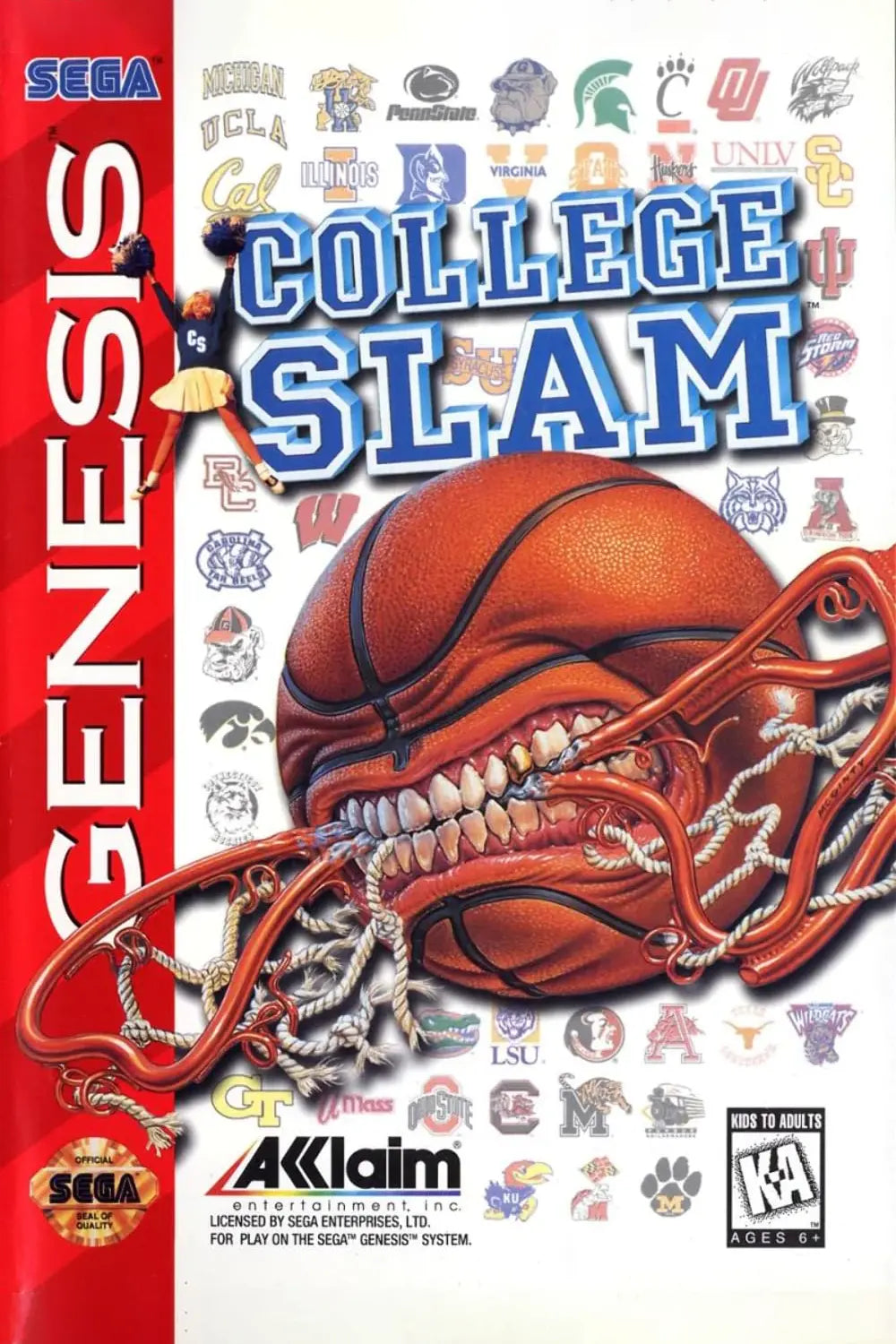 College Slam - Sega Genesis