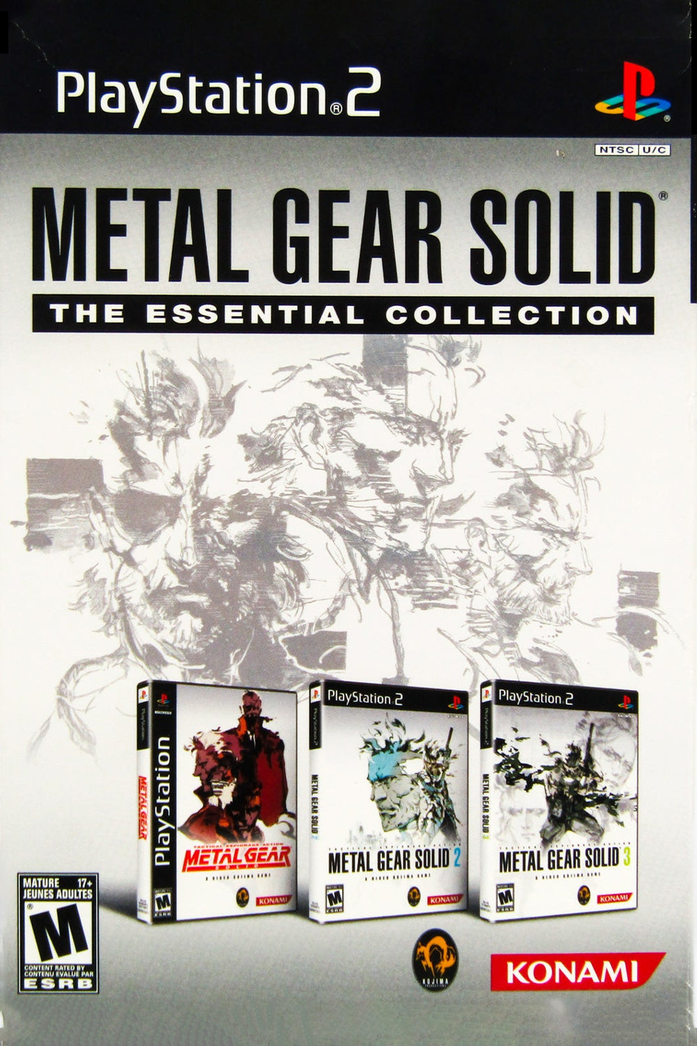 Complete Metal Gear Solid The Essential Collection - PS2 Game