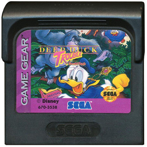 Deep Duck Trouble Sega Game Gear.