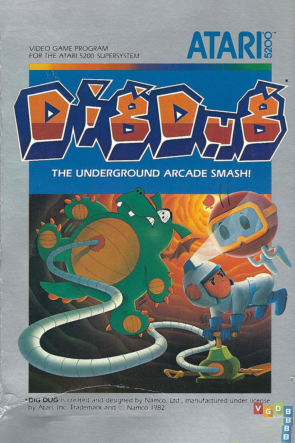 Dig Dug - Atari 5200