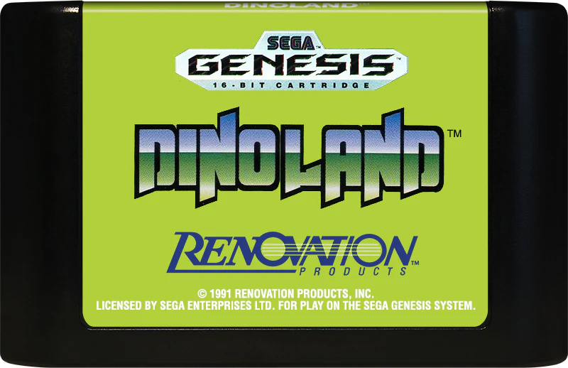 Dino Land Sega Genesis