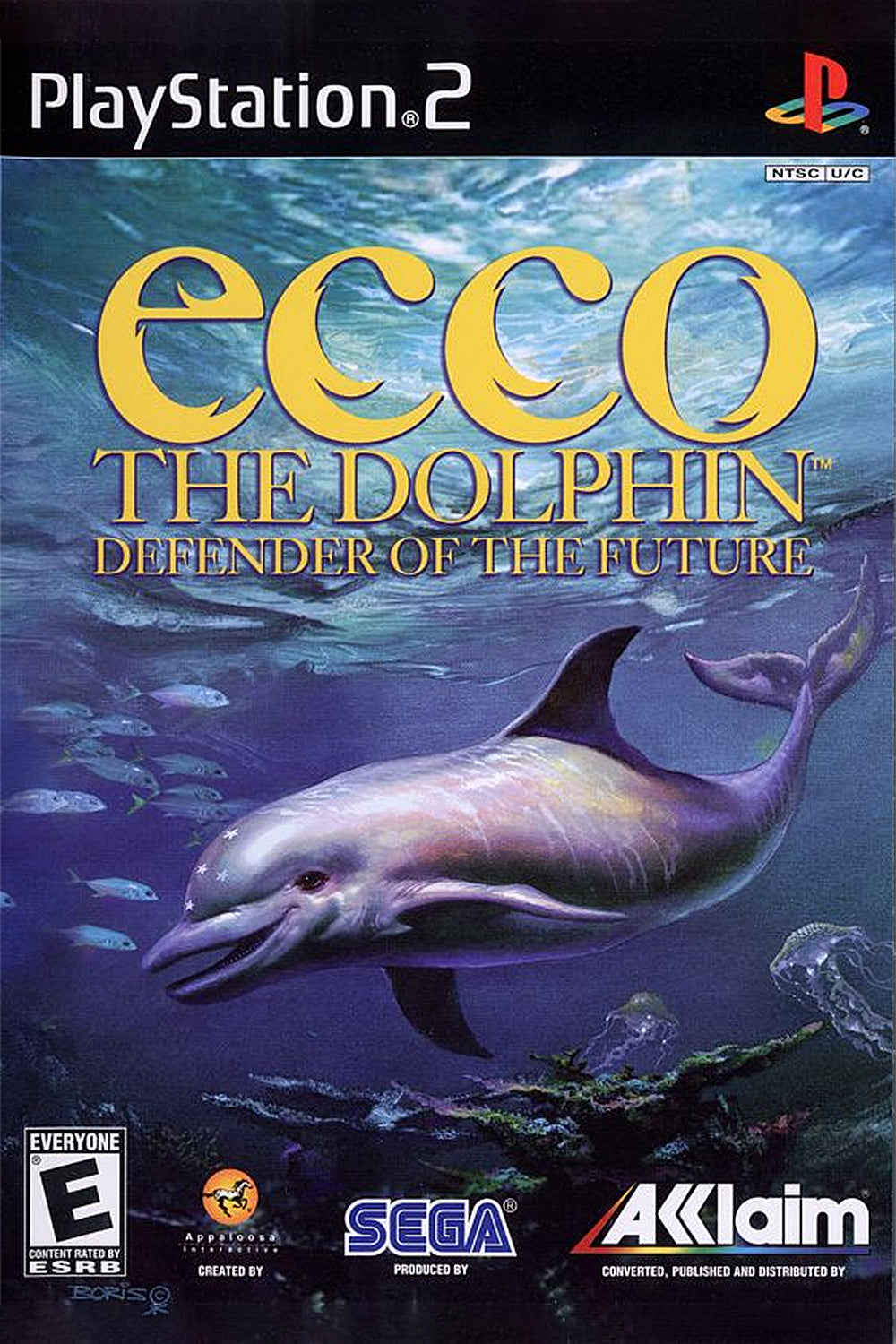Ecco the Dolphin Defender of the Future - PS2 Game