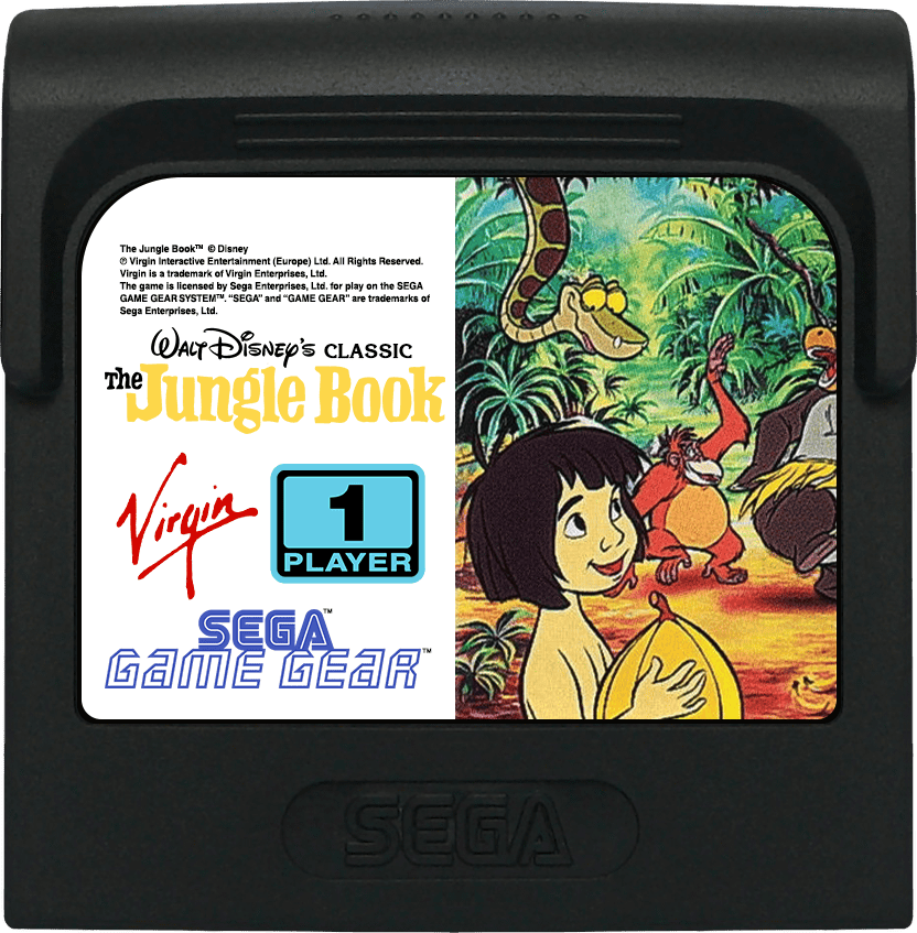 The Jungle Book PAL Sega Game Gear