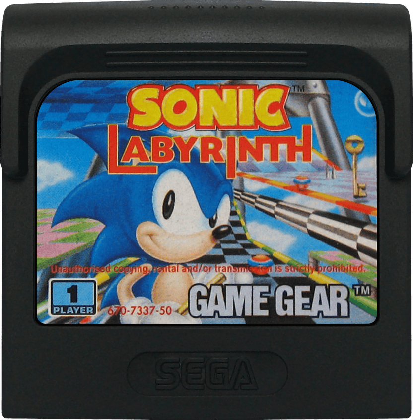 Sonic Labyrinth PAL Sega Game Gear