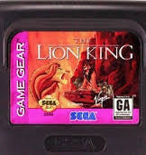 The Lion King Sega Game Gear.