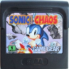 Sonic Chaos Sega Game Gear.