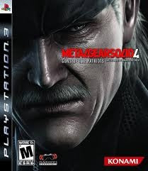 Metal Gear Solid 4 Guns of the Patriots Playstation 3