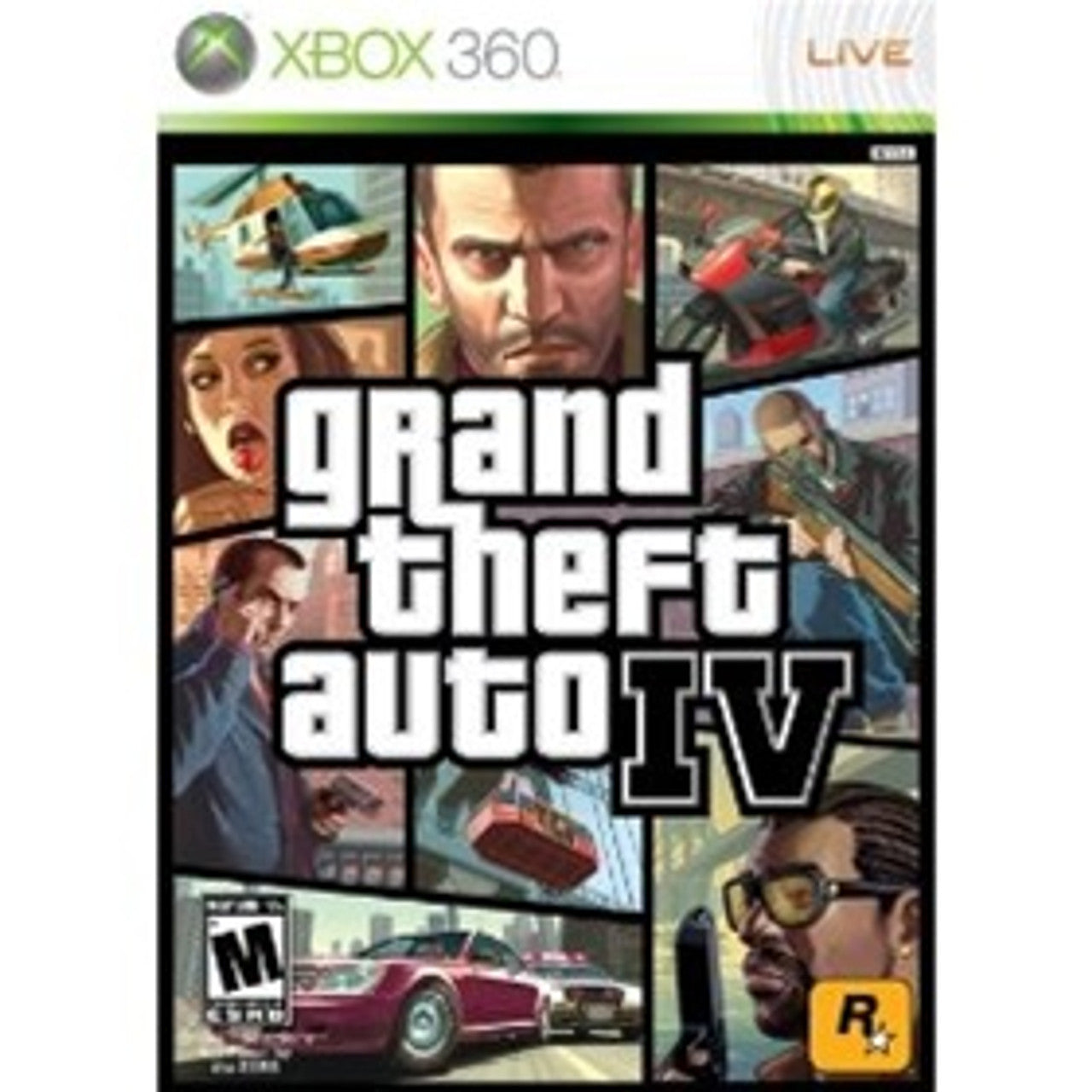 Grand Theft Auto IV - Xbox 360 Game