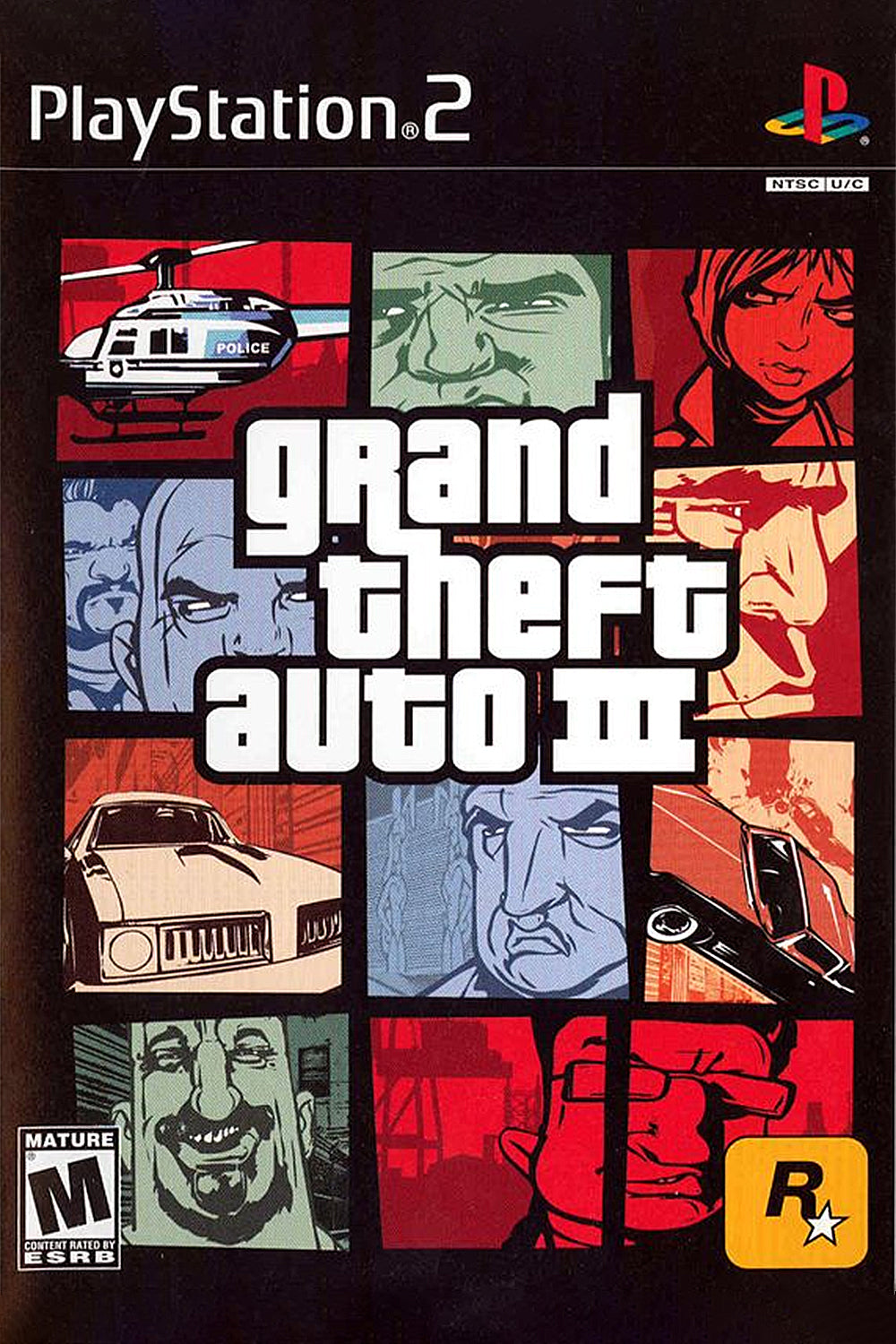 Grand Theft Auto III - PS2 Game