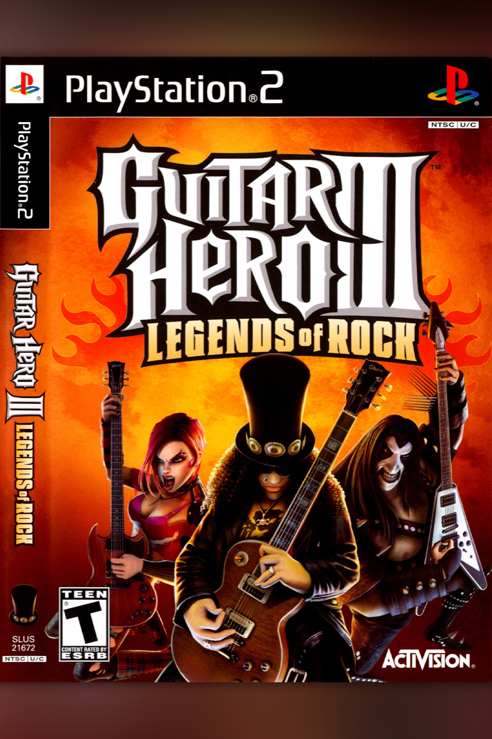 Guitar Hero III Legends of Rock - Playstation 2
