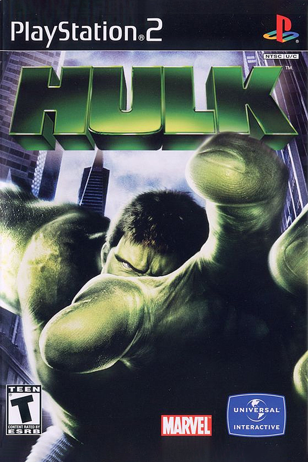 Hulk - PS2 Game