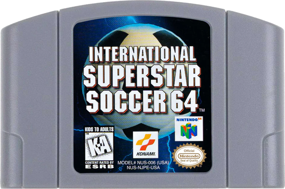 International Superstar Soccer 64 - Nintendo 64