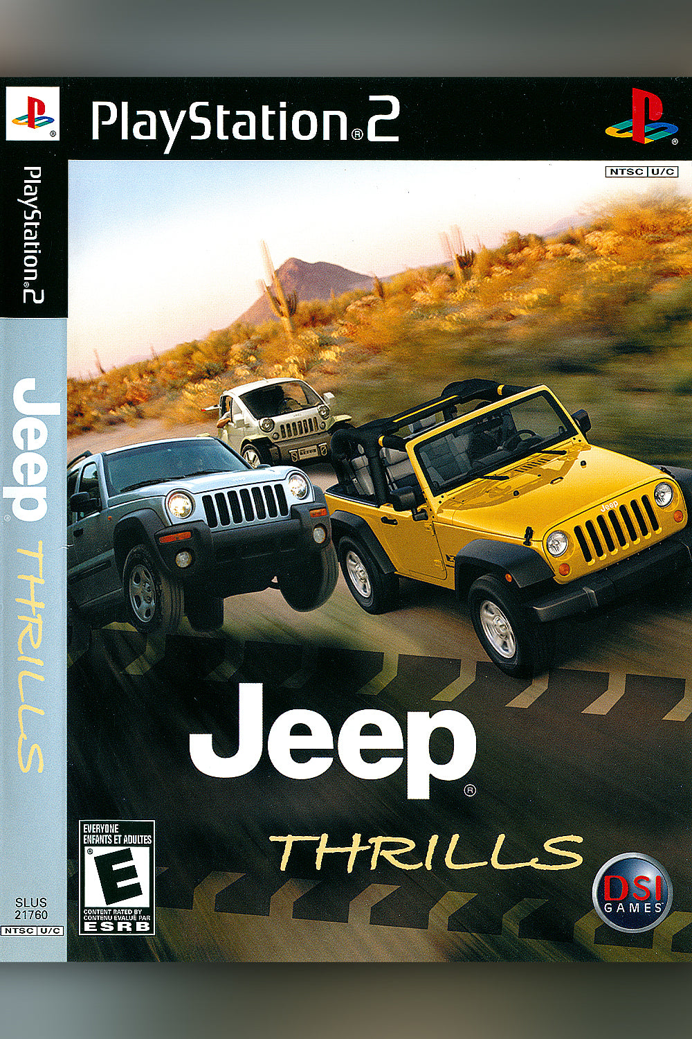 Jeep Thrills - PS2 Game