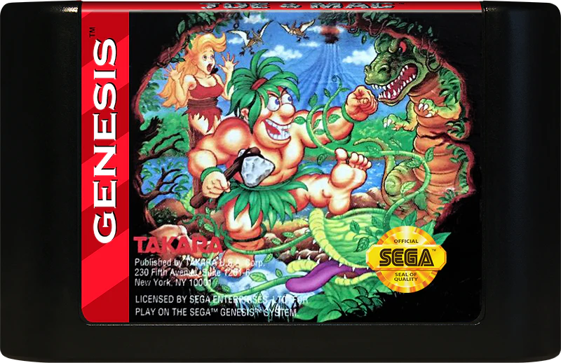 Joe and Mac Sega Genesis