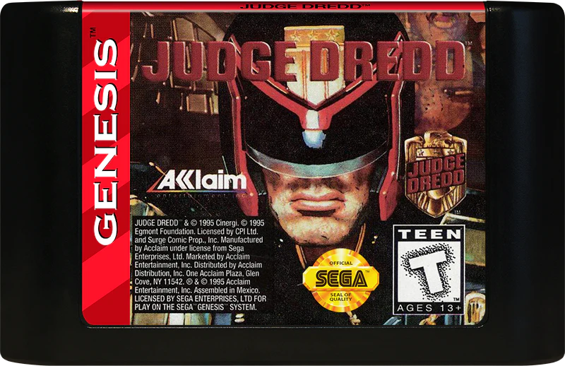 Judge Dredd Sega Genesis