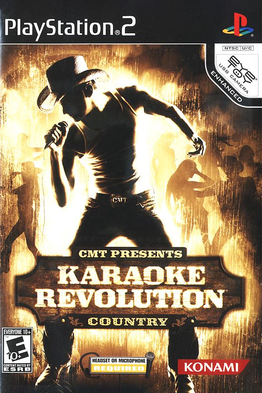 Karaoke Revolution Country, CMT Presents - PS2 Game