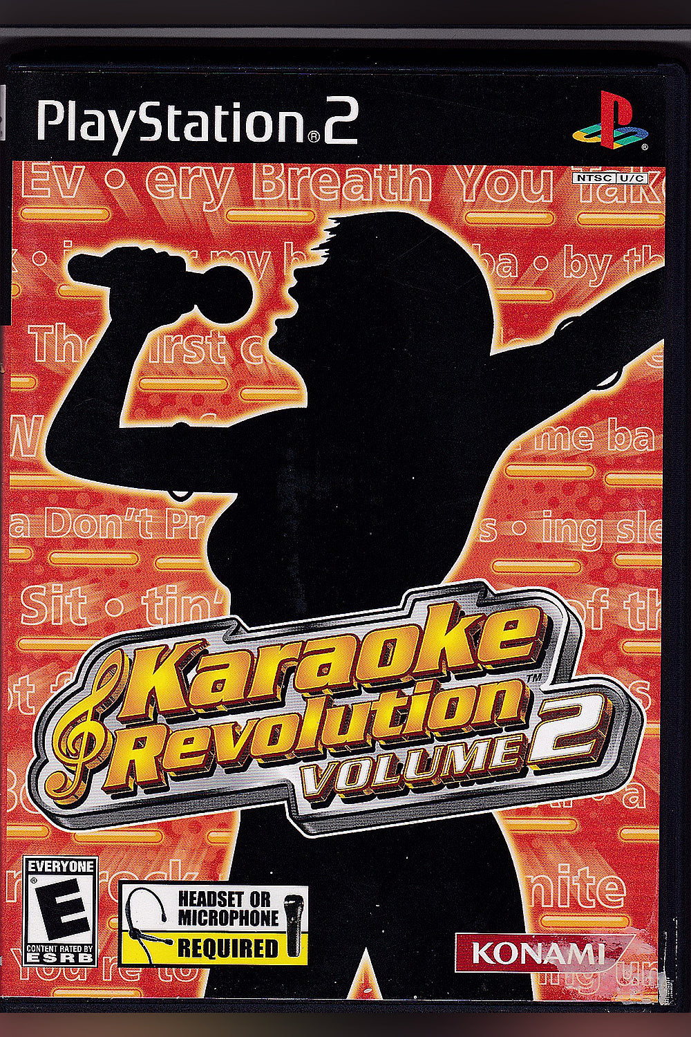 Karaoke Revolution Volume 2 - PS2 Game