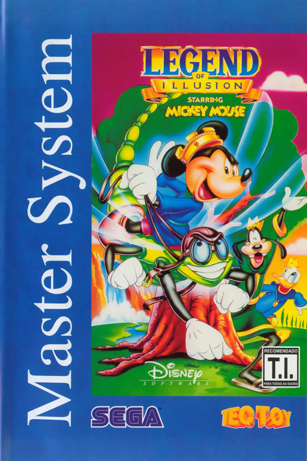 Legend of Illusion Starring Mickey Mouse - Sega Master System