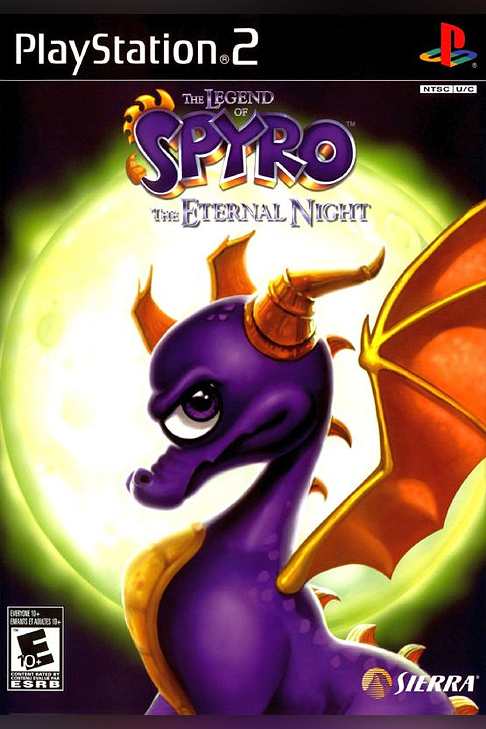 Legend of Spyro Eternal Night - PS2 Game