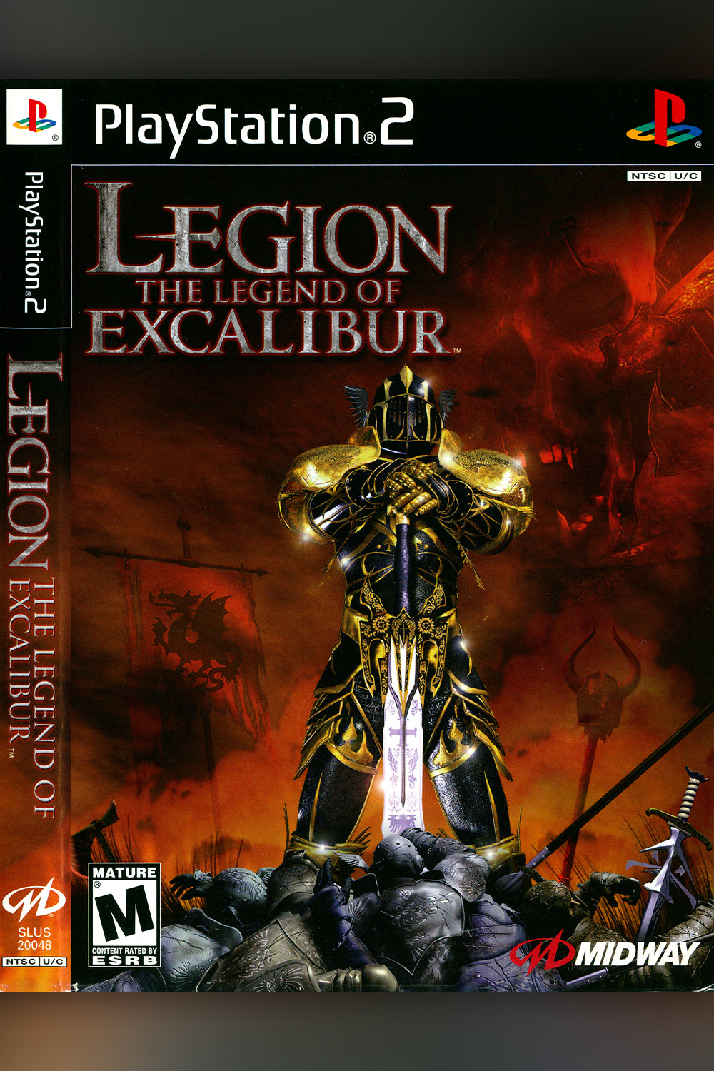 Legion The Legend of Excalibur - PS2 Game