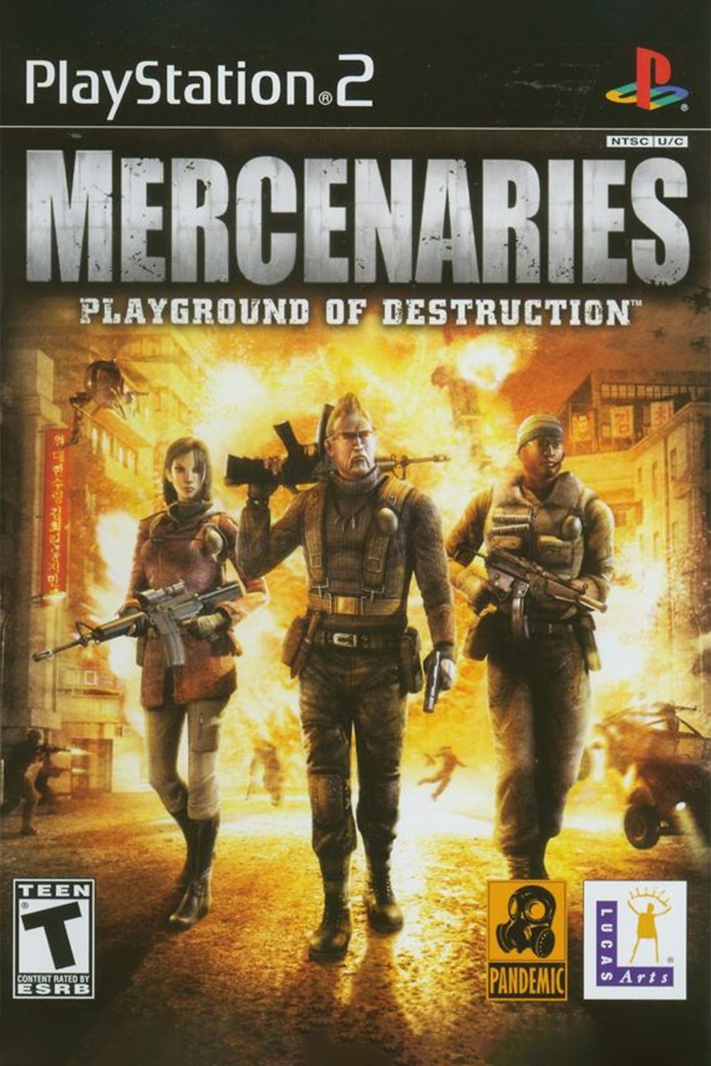 Mercenaries - PS2 Game