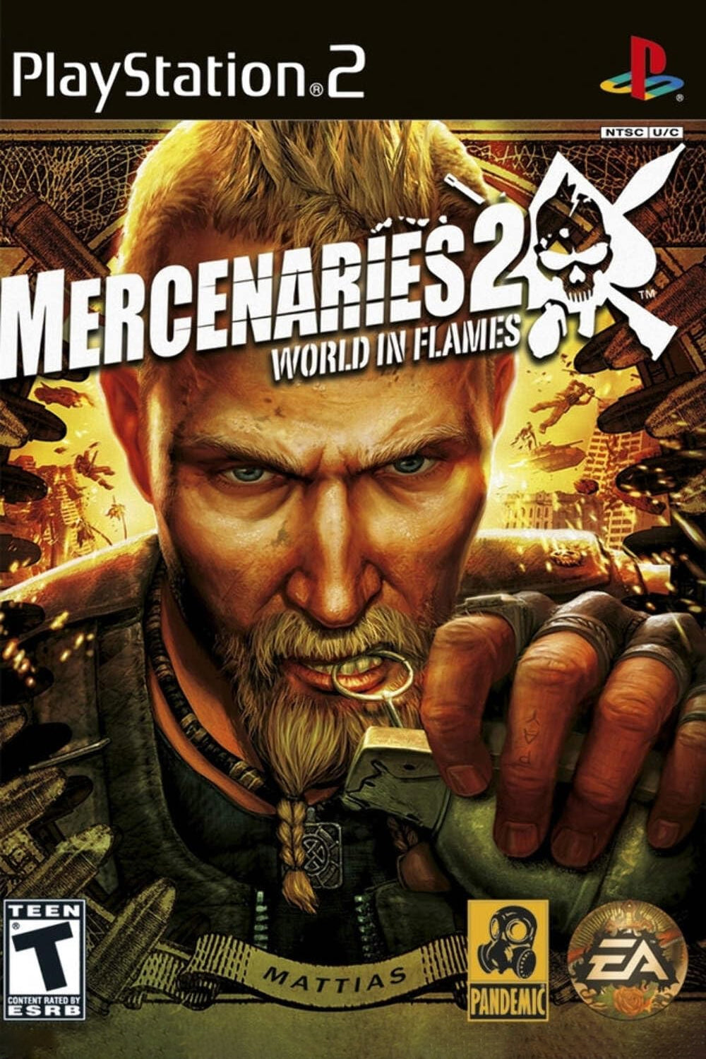 Mercenaries 2 World in Flames - PS2 Game