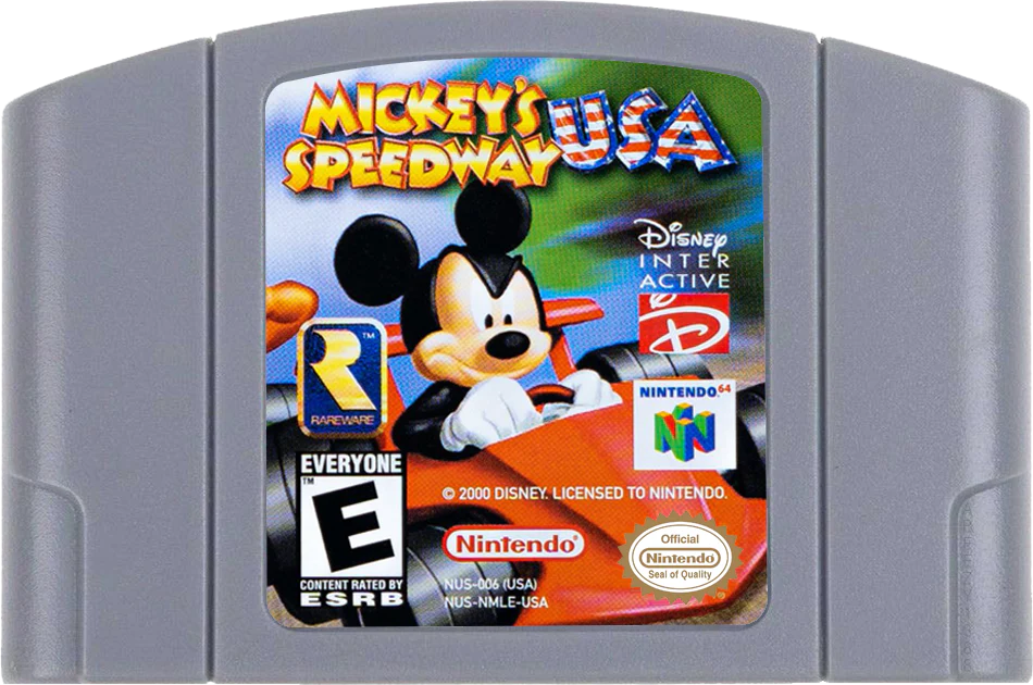Mickeys Speedway USA - Nintendo 64