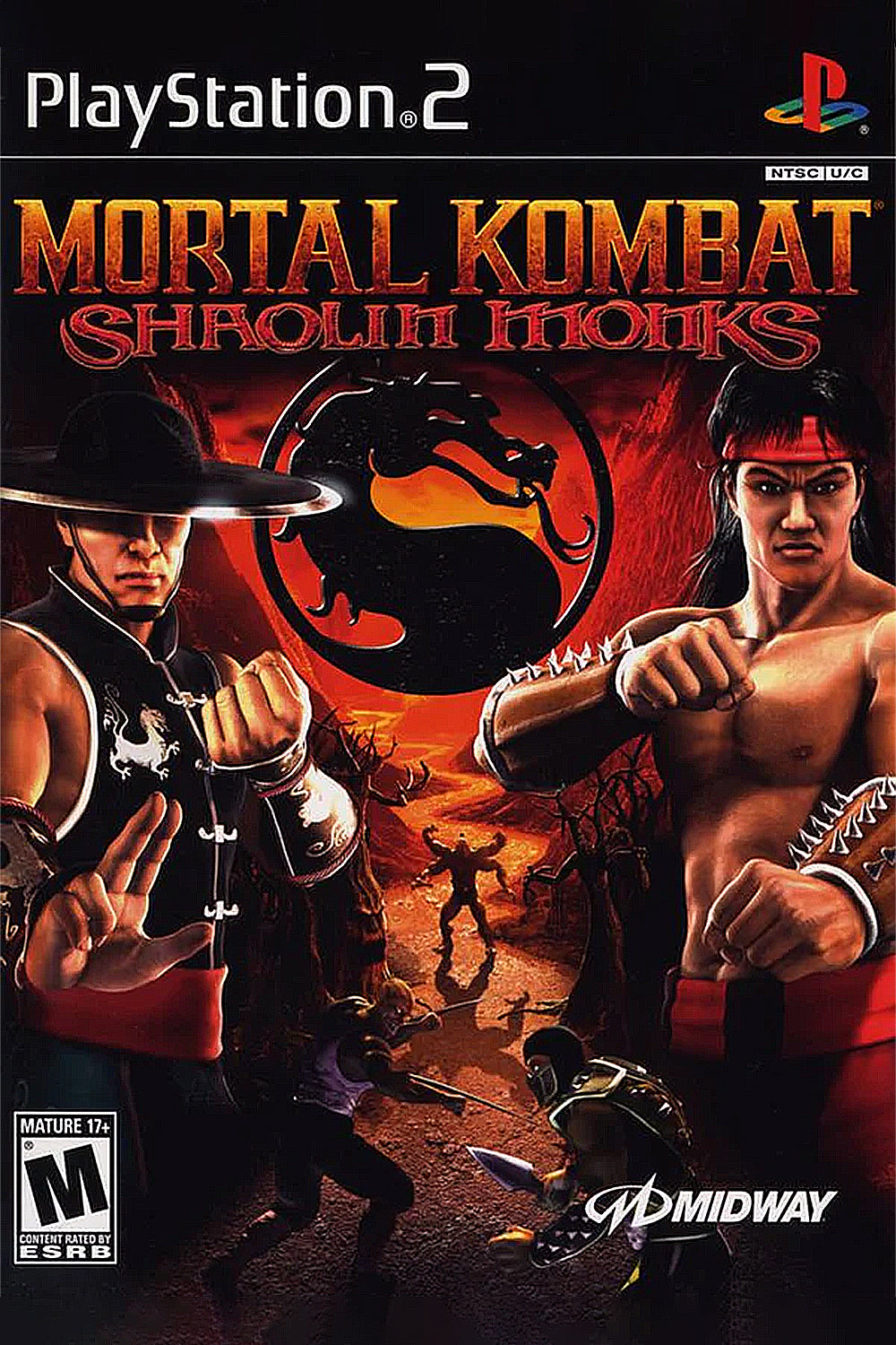 Mortal Kombat Shaolin Monks - PS2 Game