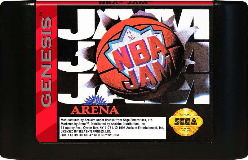 NBA Jam Sega Genesis