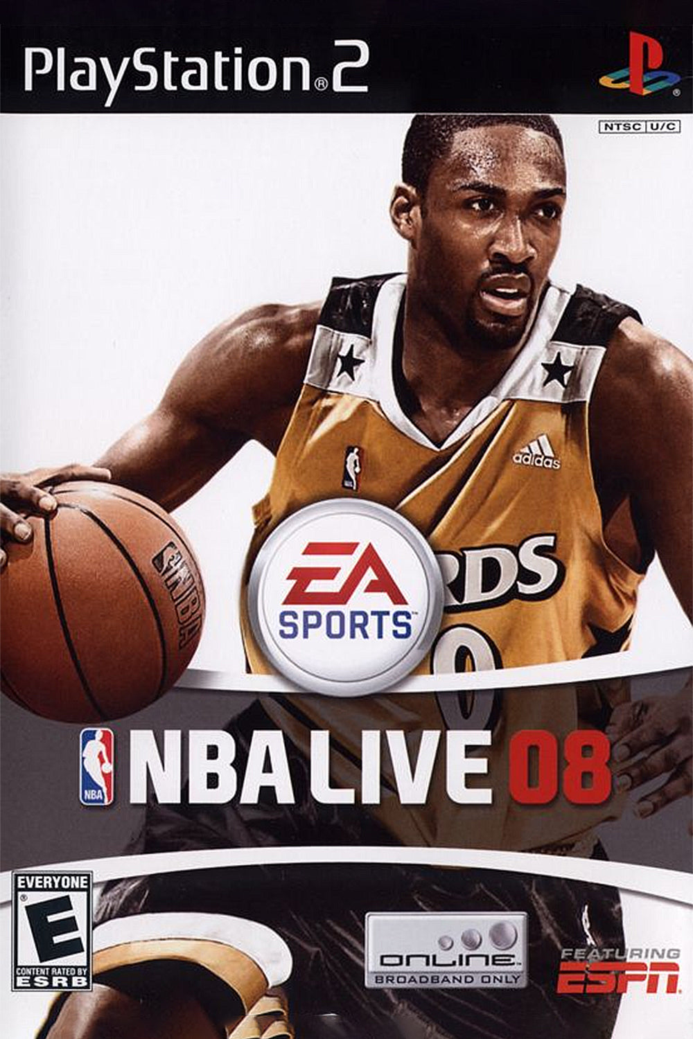 NBA Live 08 - PS2 Game