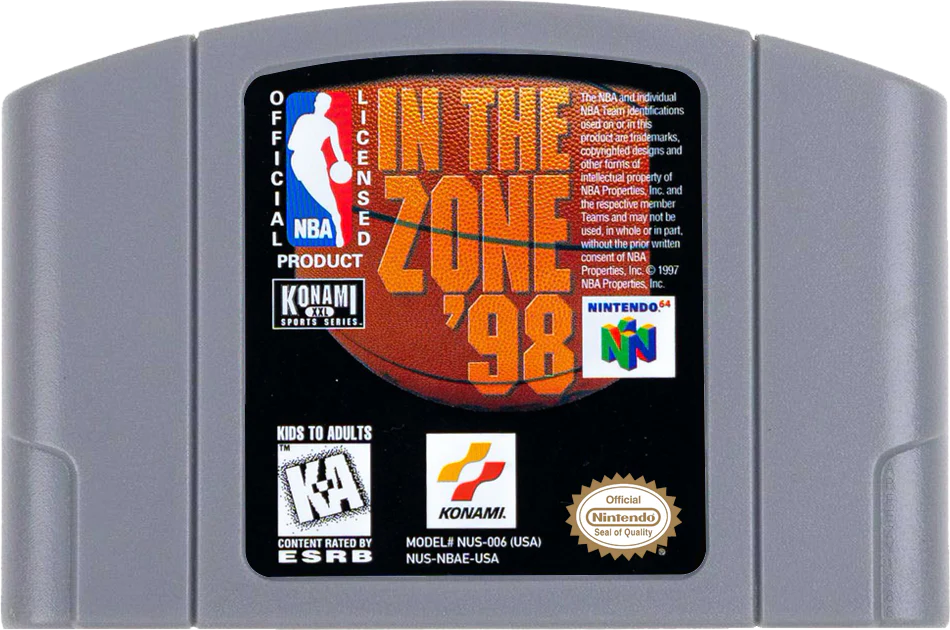 NBA In the Zone 98 - Nintendo 64