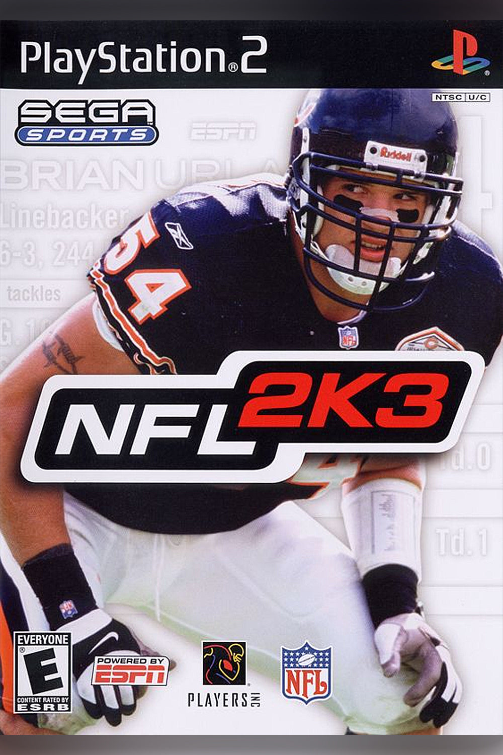 NFL 2K3 - Playstation 2