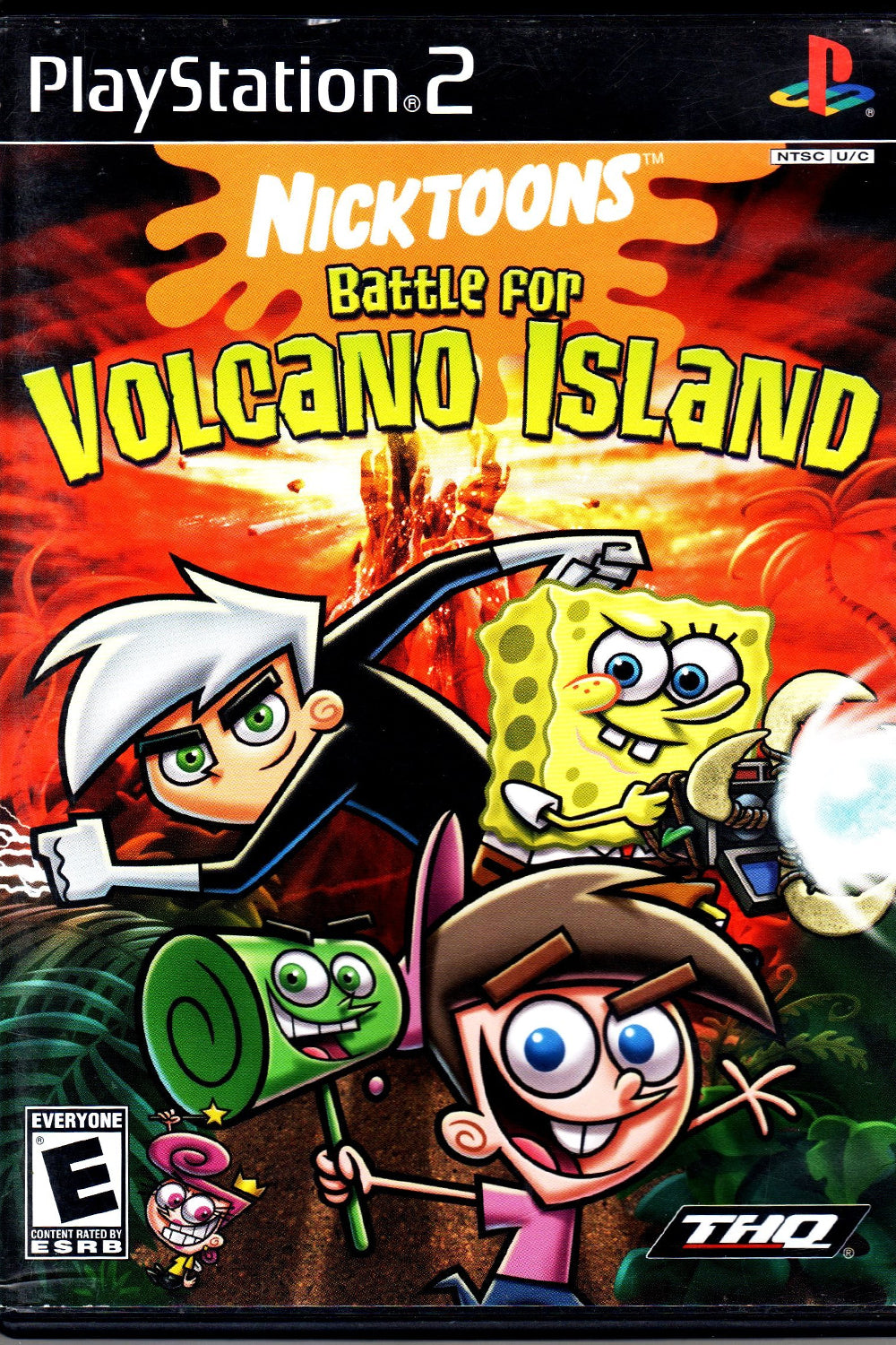 Nicktoons Battle for Volcano Island - PS2 Game