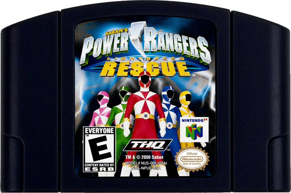 Power Rangers Light Speed Rescue - Nintendo 64