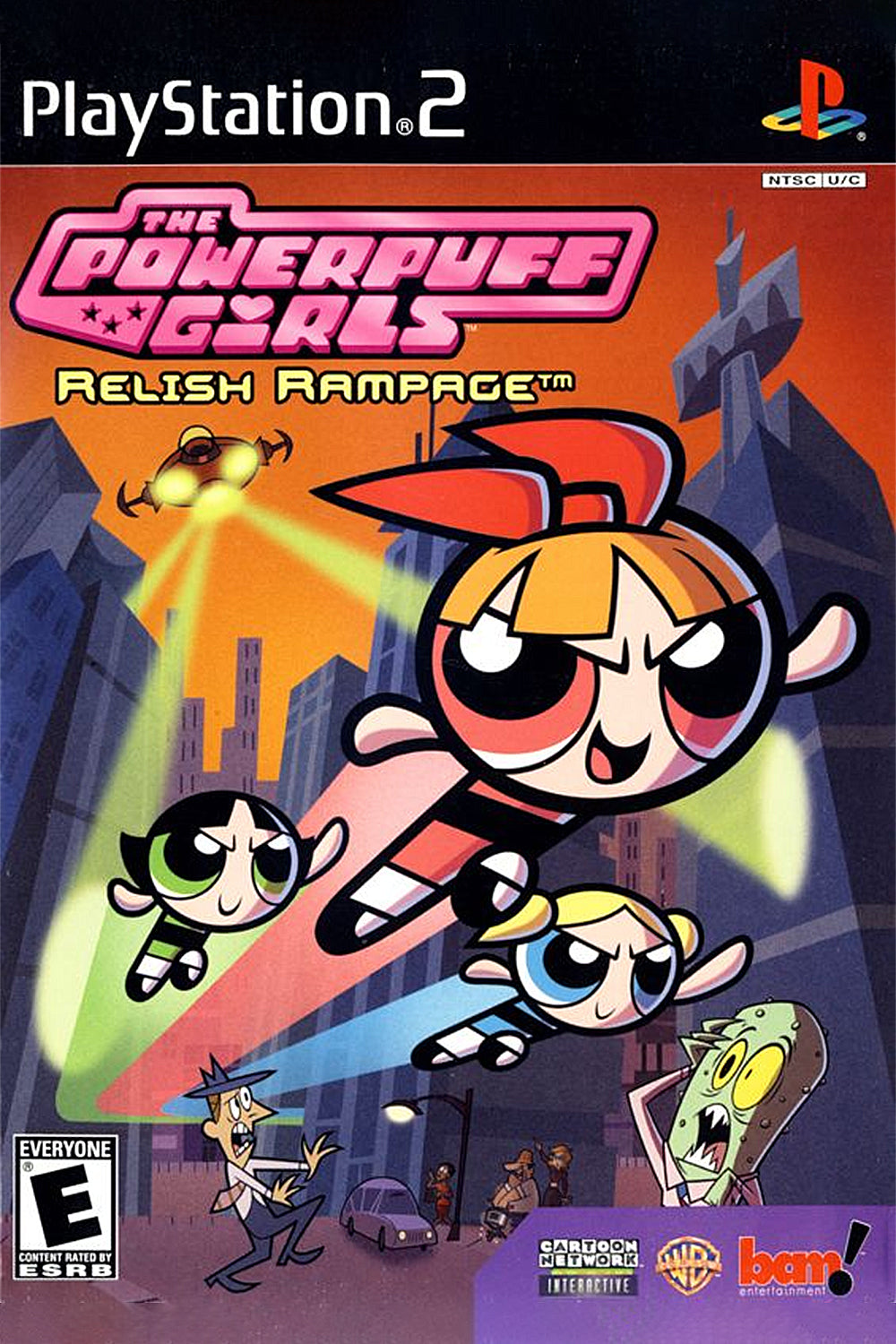 Powerpuff Girls Relish Rampage - PS2 Game