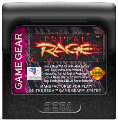 Primal Rage Sega Game Gear