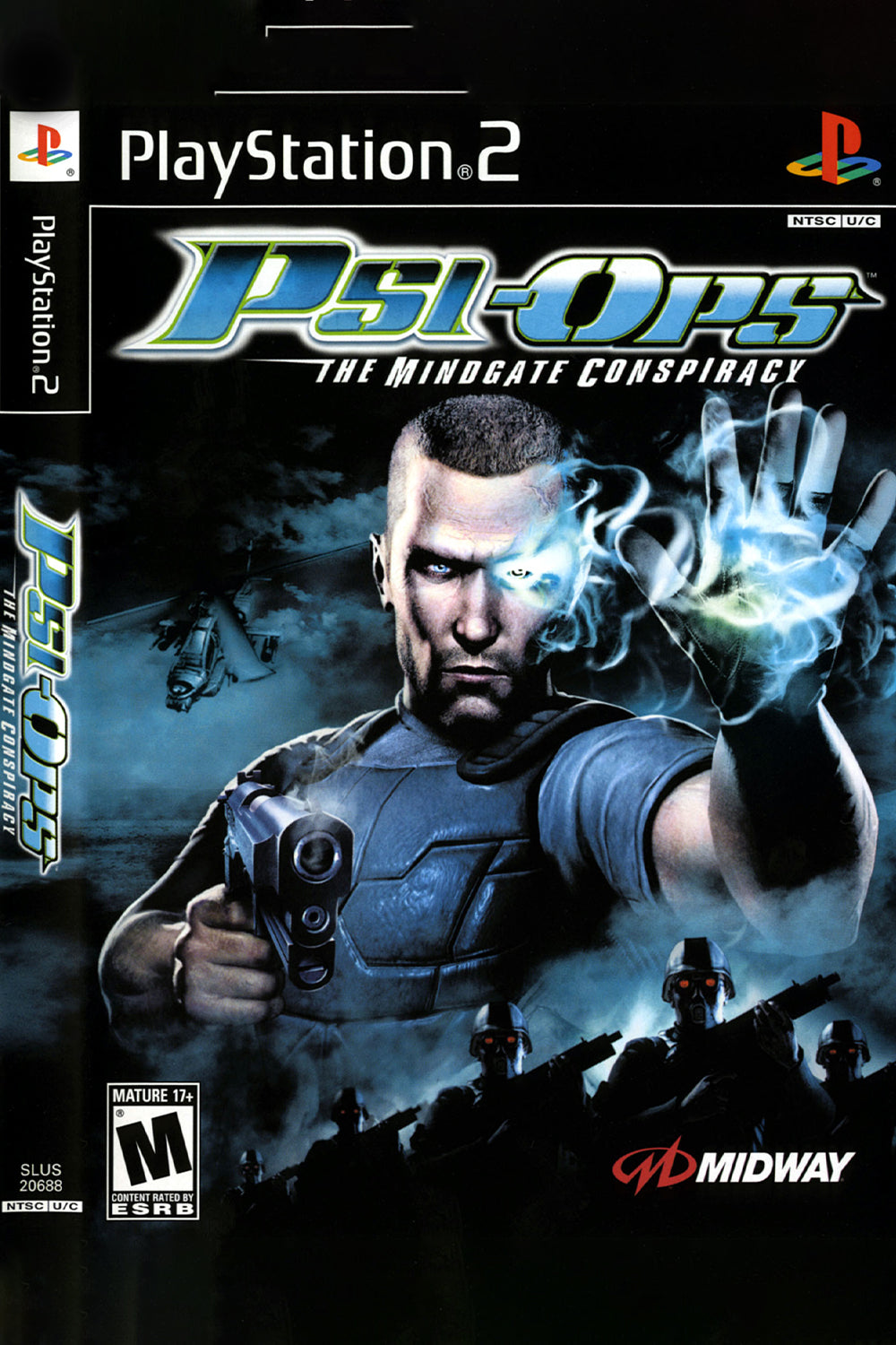 Psi-Ops Mindgate Conspiracy - PS2 Game