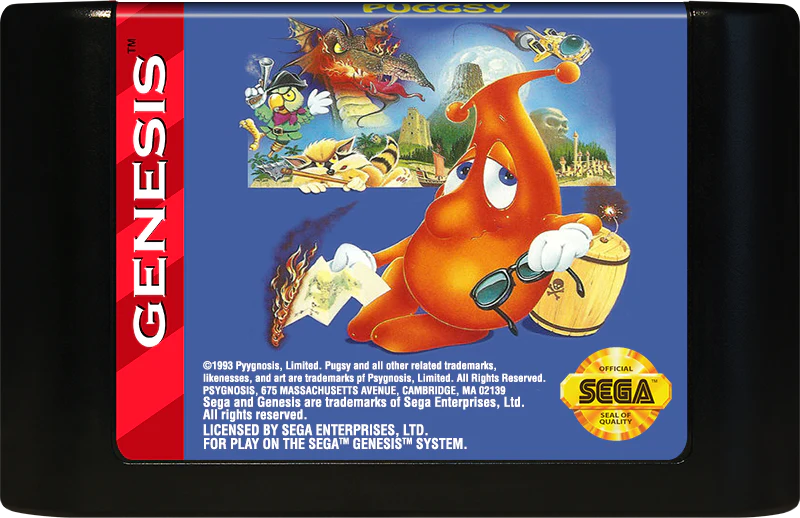 Puggsy Sega Genesis