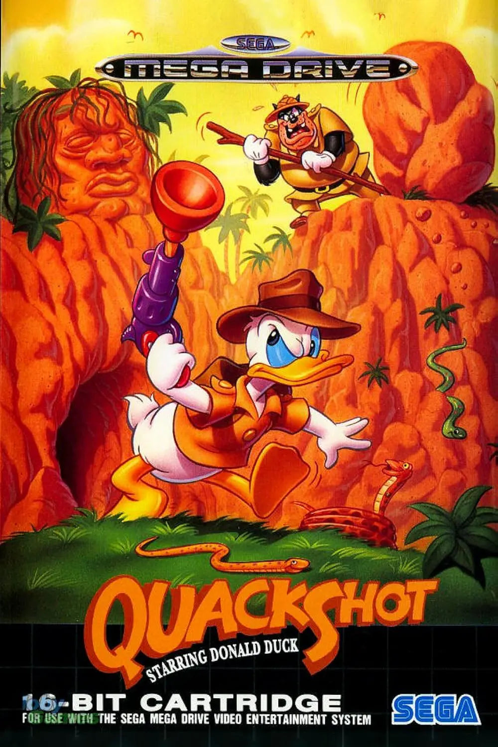 QuackShot Starring Donald Duck - Sega Genesis