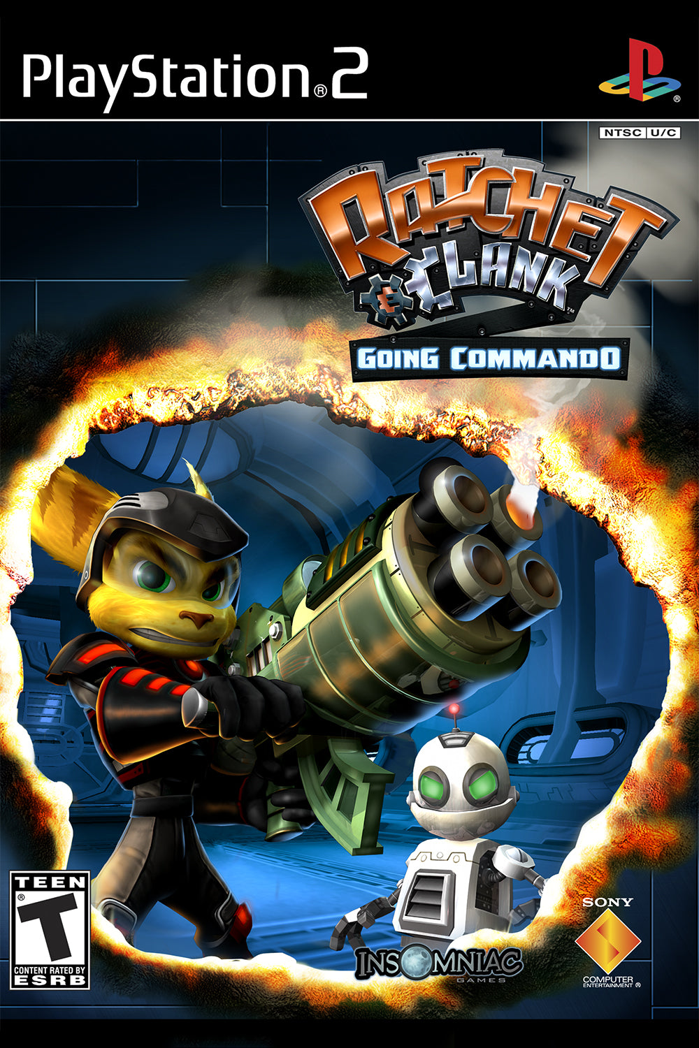 Ratchet & Clank Going Commando - PS2 Game