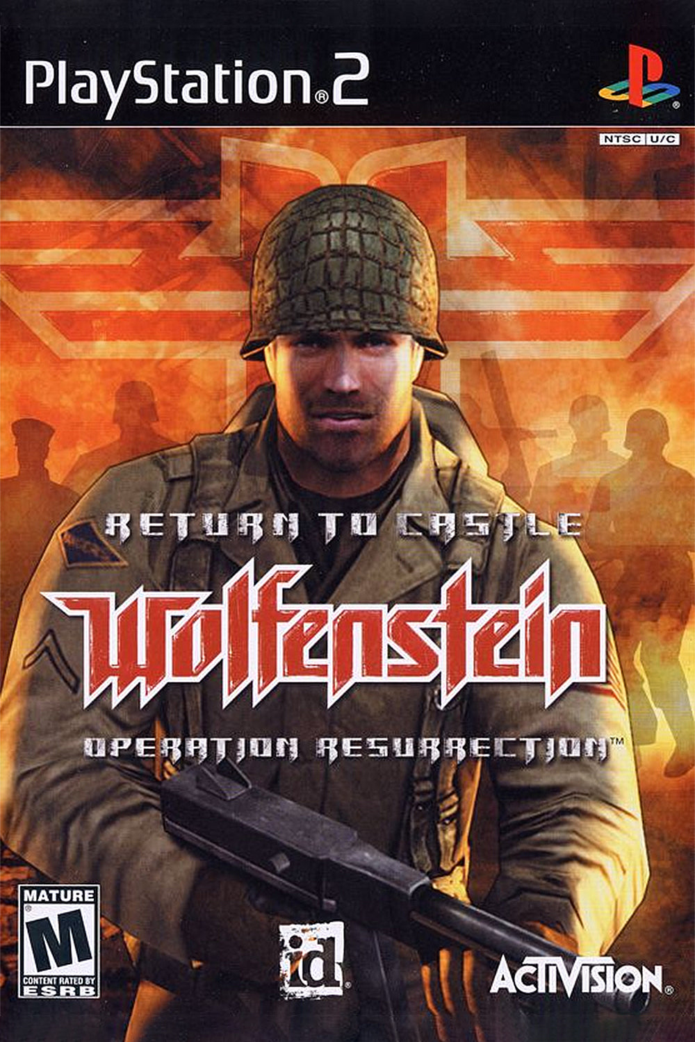 Return To Castle Wolfenstein - PS2 Game